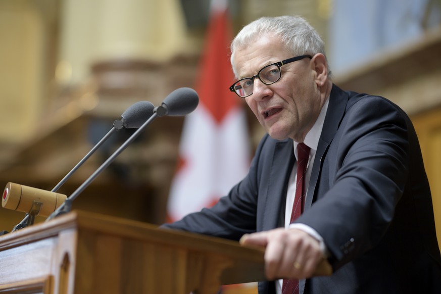 Kurt Fluri, FDP-SO, spricht waehrend der Fruehlingssession der Eidgenoessischen Raete, am Donnerstag, 21. Maerz 2019 im Nationalrat in Bern. (KEYSTONE/Anthony Anex)