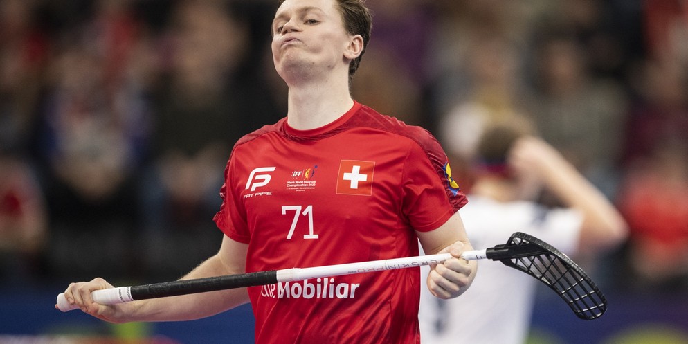 Der Schweizer Nationalverteidiger Jan David Bürki im Spiel gegen Norwegen.