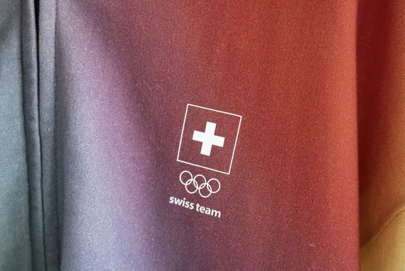 Nicht Rot-Weiss, sondern kunterbunt: Das Schweizer Olympia-Outfit.