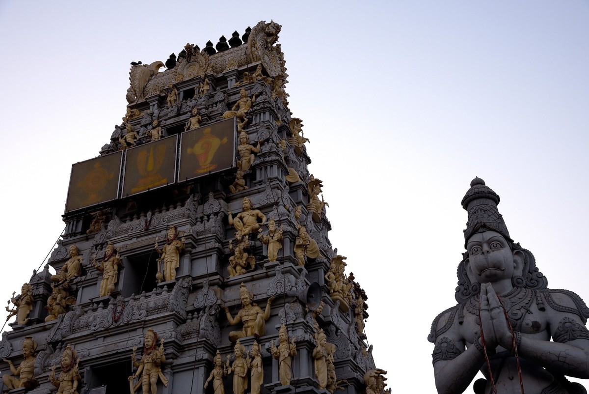 Der Tirupati-Tempel in Andhra Pradesh ist einer der heiligsten Schreine des Hinduismus