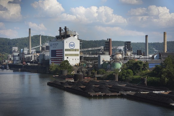 The Clairton Coke Works, a U.S. Steel coking plant, is seen Monday, Aug 11, 2025, in Clairton, Penn. (AP Photo/Gene Puskar)
Pennsylvania Plant Explosion