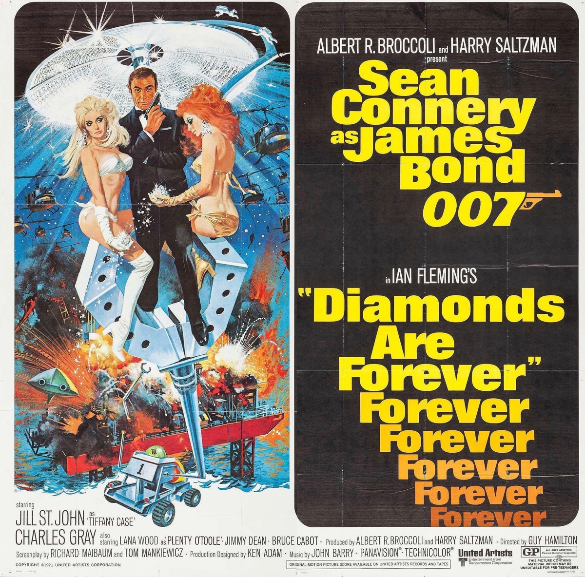 james bond diamonds are forever 007 https://filmartgallery.com/products/diamonds-are-forever-5