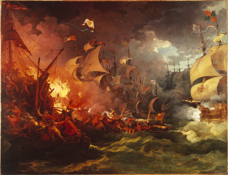 Wie die Engländer und der «protestantische Wind» die Spanische Armada zerzausten