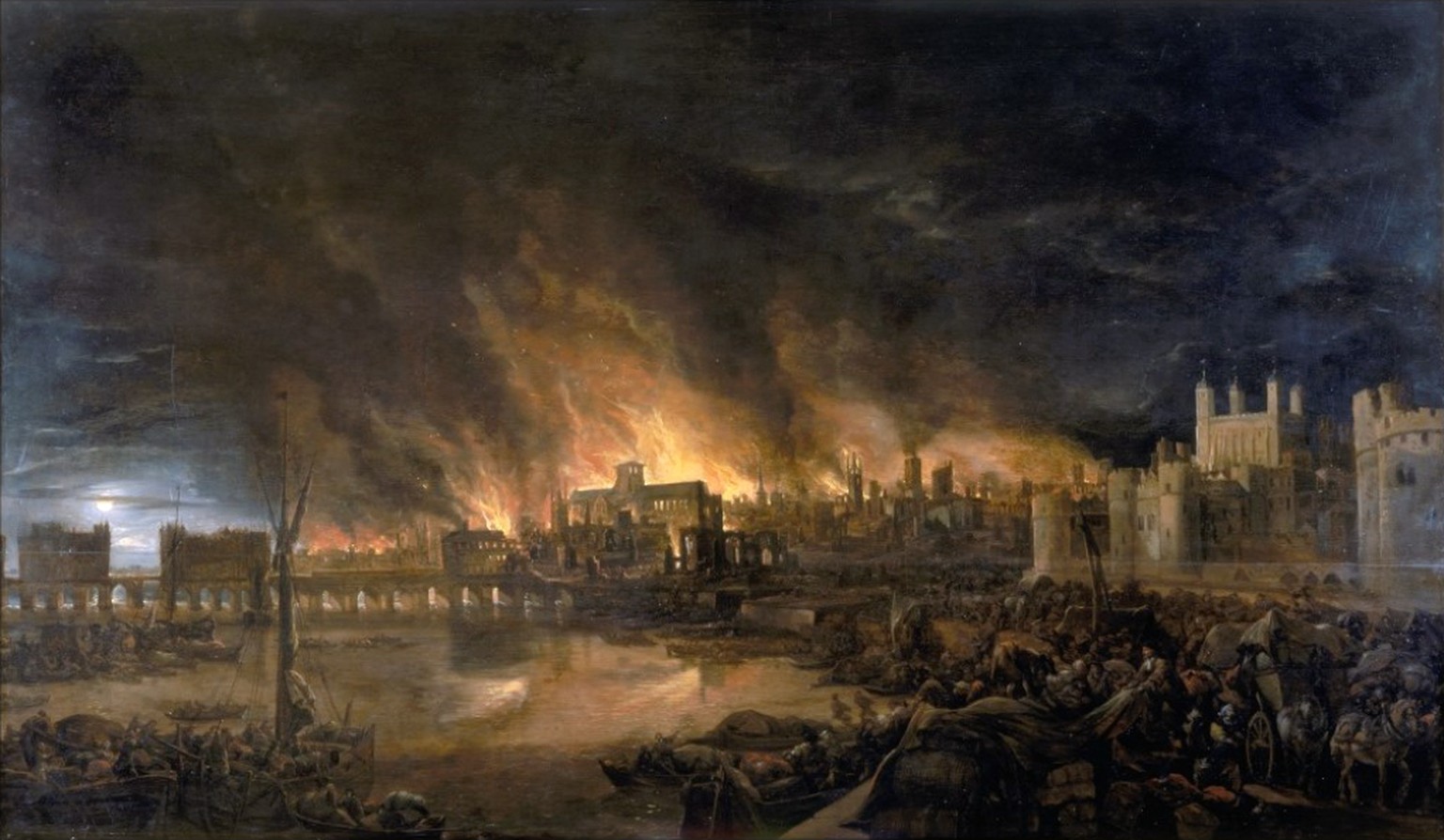 Great Fire of London 1666.