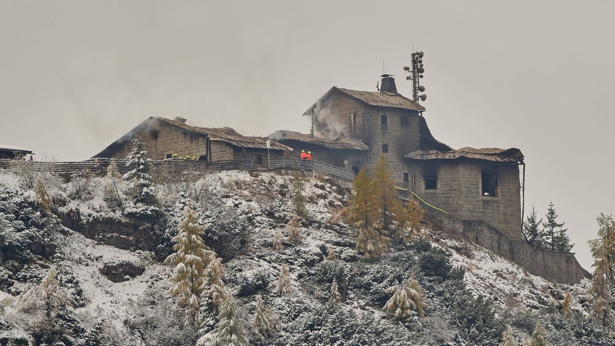 Feuer zerstört Kehlsteinhaus aus der Nazi-Zeit