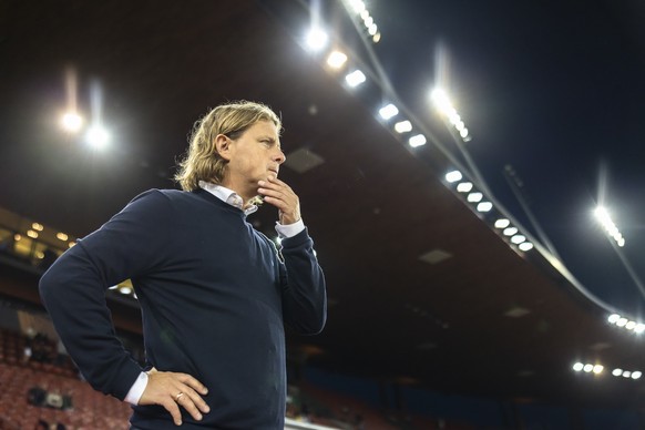 Zurich&#039;s coach Bo Henriksen during the UEFA European League Group A soccer match between Switzerland&#039;s FC Zuerich and Norway&#039;s Bodo Glimt on Thursday, October 27, 2022 at the Letzigrund ...