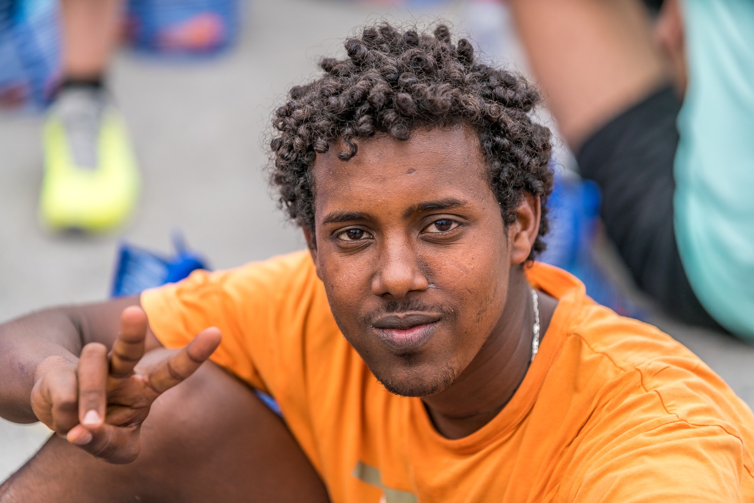 Zwei Fluchtlinge Aus Eritrea Am Zurich Marathon 17 Watson
