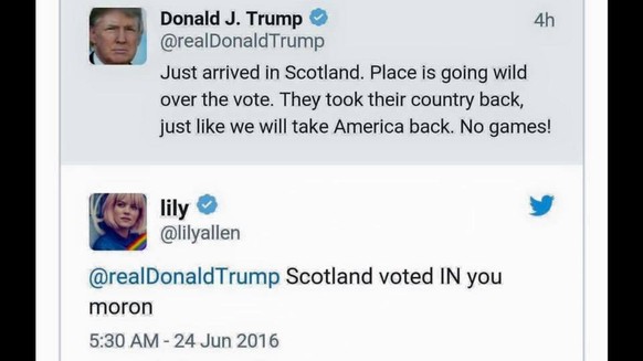 «Gehen jetzt in einen irischen Pub und betrinken uns» – das ist der beste Tweet zum Brexit
Noch ein Tweet zur Brexit. Einfach so...