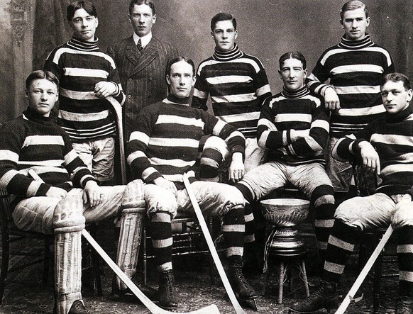 Die Champions 1905: Die Ottawa Silver Seven.