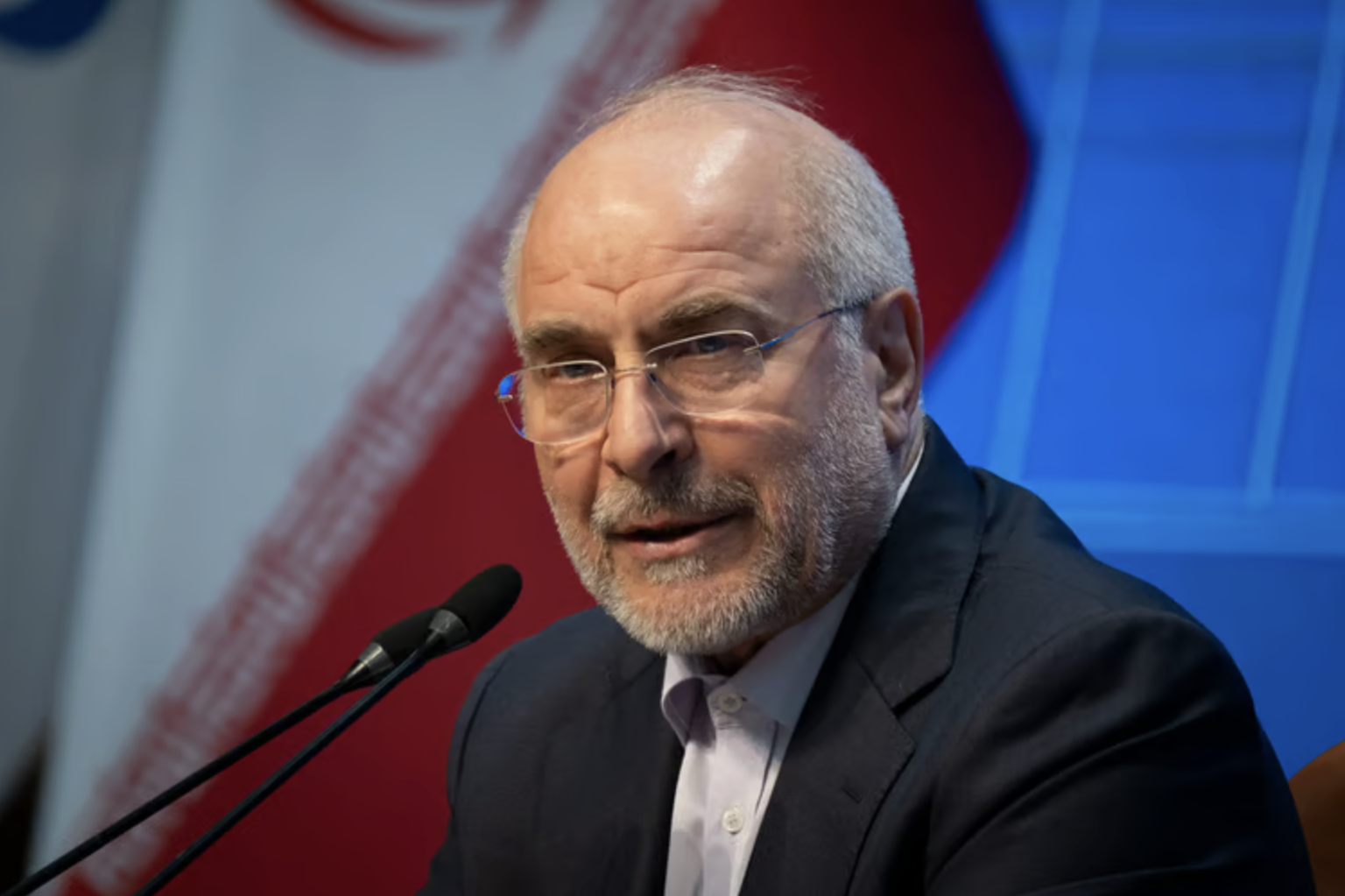 Irans Parlamentssprecher Mohammad Bagher Ghalibaf.