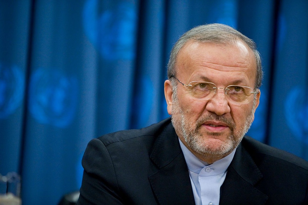 Manouchehr Mottaki, Iran's Foreign Minister, answers questions during a press conference at the United Nations Headquarters in New York, U.S. on Thursday, October 1, 2009. (Photo by Ramin Talaie/ ...