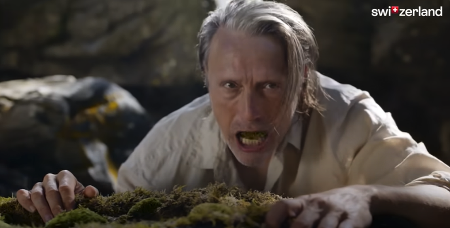 Mads Mikkelsen Schweiz Tourismus Werbung