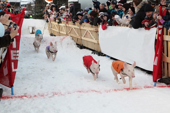 Rauszeit Silvesterbräuche Hotschrennen Klosters