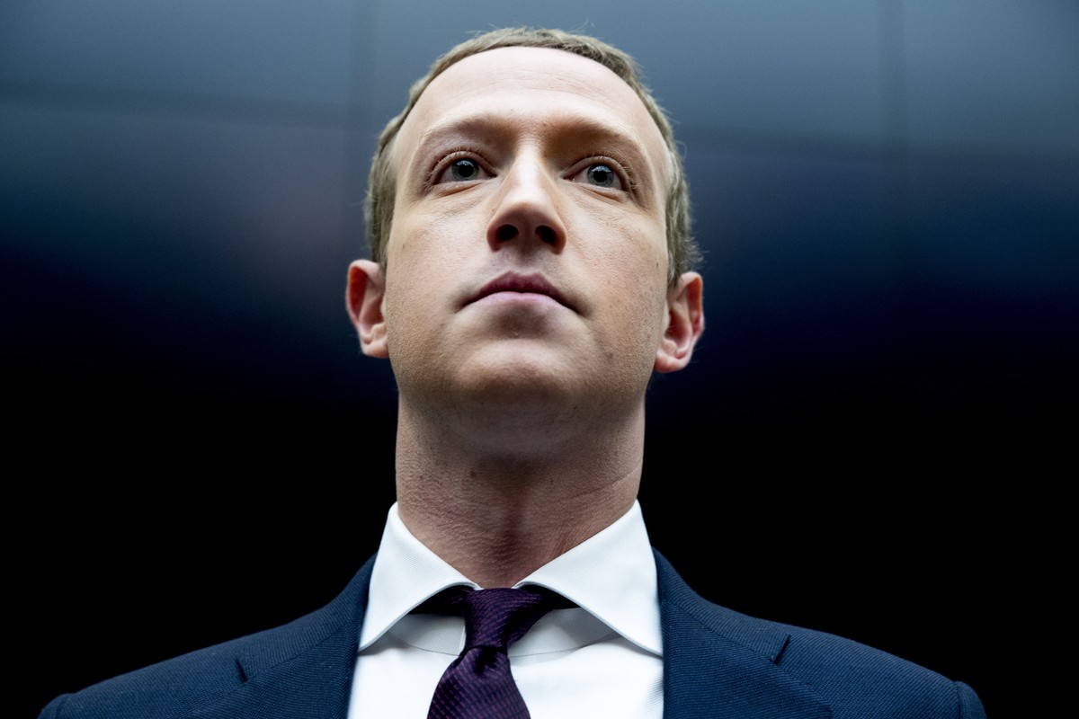 epa08925051 (FILE) - Chairman and CEO of Facebook Mark Zuckerberg returns from a short break while testifying before the US House Financial Services Committee hearing on 'An Examination of Facebo ...