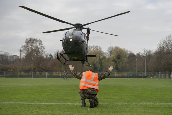 Die Schweizer Luftwaffe arbeitet beim OSZE-Treffen zur Sicherung des Luftraums mit Deutschland und Frankreich zusammen.