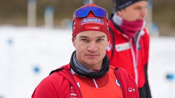 Niklas Hartweg Schweiz Swiss-Ski, 36 Sprint der Herren, AUT, BMW IBU Weltcup Biathlon, Hochfilzen Saison 2022/2023, 09.122022 Sprint der Herren, AUT, BMW IBU Weltcup Biathlon, Hochfilzen Saison 2022/2 ...