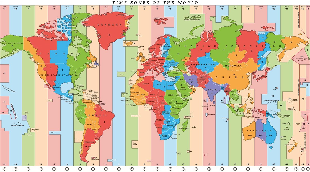 Voici les onze fuseaux horaires les plus bizarres du monde. La multiplication des fuseaux horaires à travers le globe donne parfois lieu à des situations très cocasses. Tour d'horizon et petit hi ...