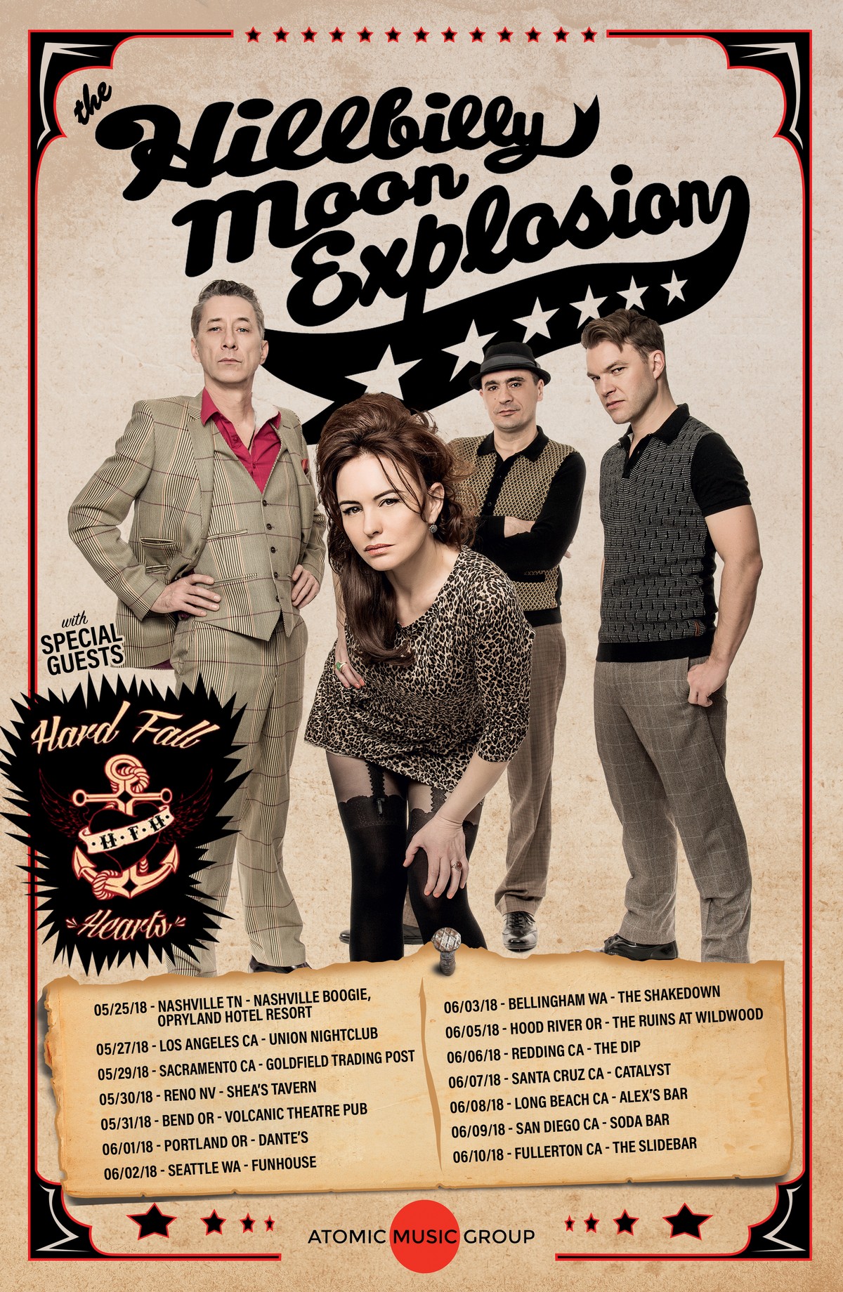 hillbilly moon explosion usa tournee rock'n'roll schweiz musik
