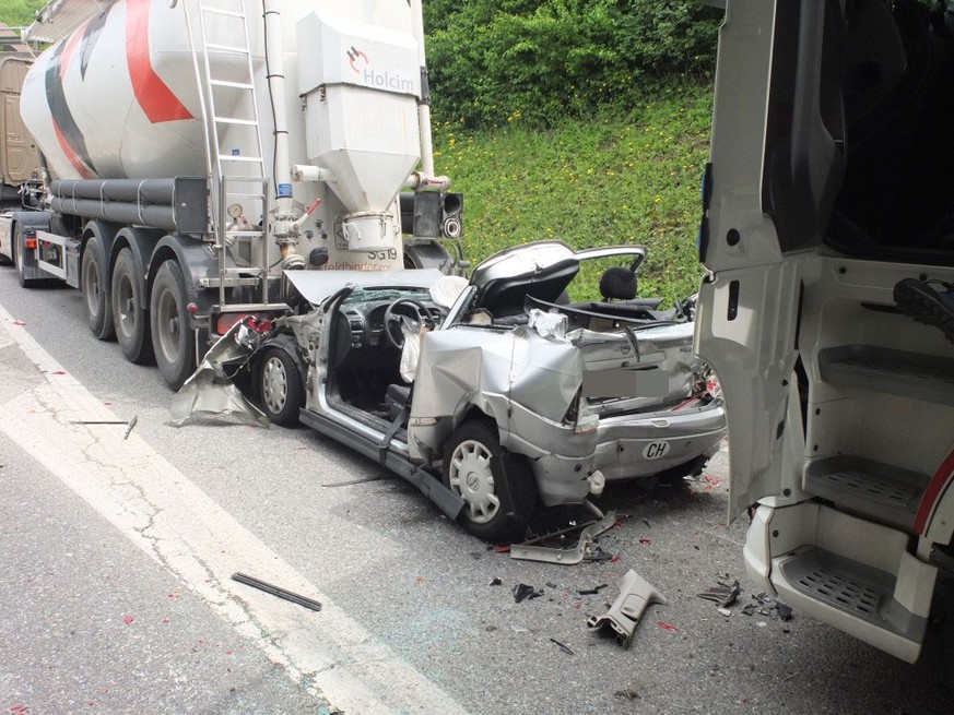 Der Albtraum jedes Autofahrers.