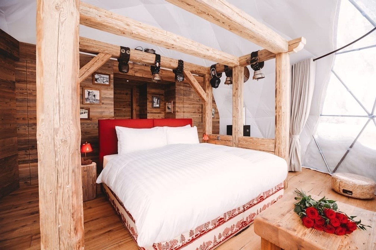 Rauszeit Hideout Hotels Whitepods Monthey