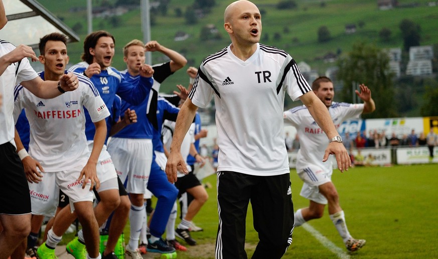 Buochs-Trainer David Andreoli: Führt er seine Hobby-Kicker in den Cup-Viertelfinal?