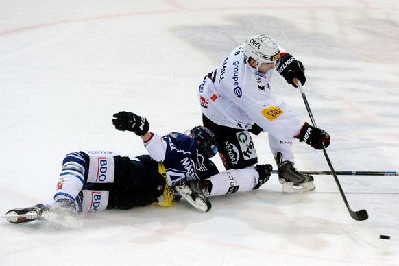 Zach Hamill ist auch gegen Ambri nicht zu stoppen.