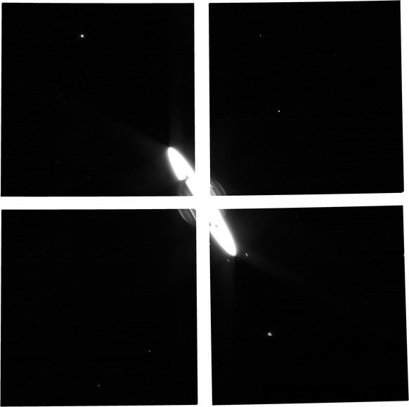 Saturn picture James Webb Telescope 25th of June