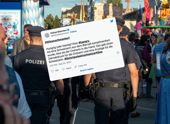 Wiesn police spark new laughter with Oktoberfest tweets