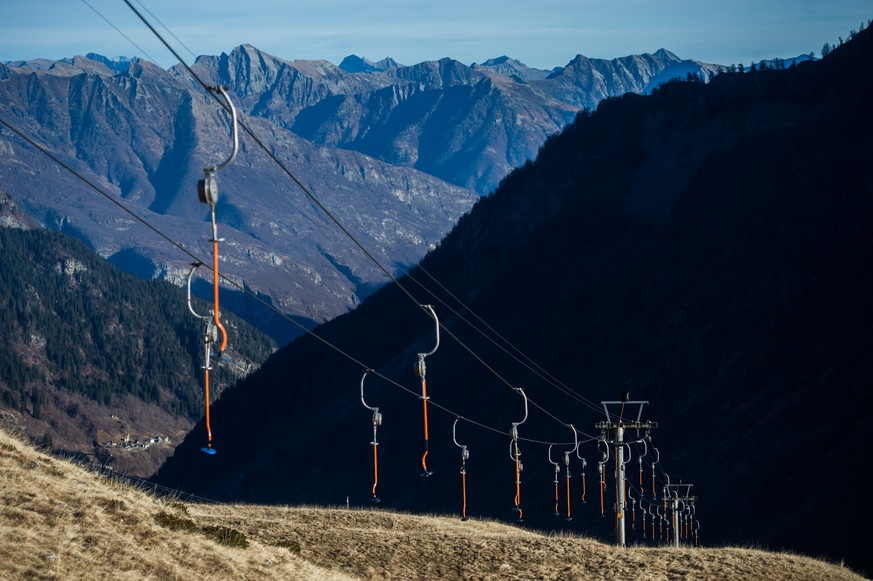 Bosco Gurin im Tessin: Schnee sucht man hier vergebens.