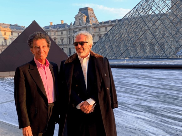 This photo released by the U.S. Department of Justice, shows Jeffrey Epstein and French culture minister Jack Lang at the Louvre in Paris. (U.S. Department of Justice via AP)
Justice Department Jeffre ...