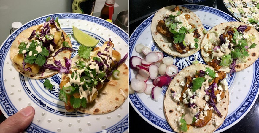 Baja fish tacos selbst gemacht kochen essen food baroni kalifornien mexiko