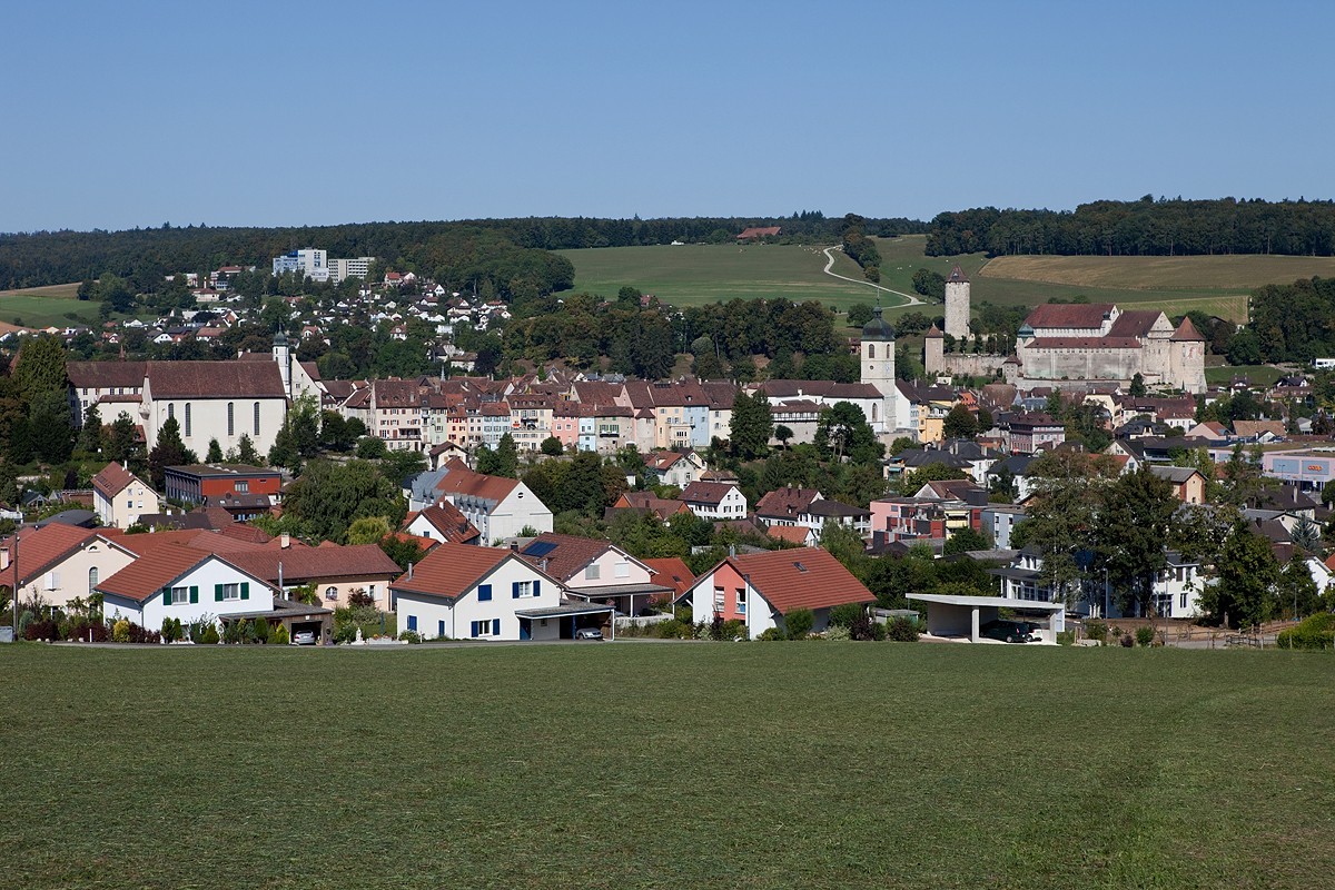 Dorf Pruntrut (Ajoie, Jura)