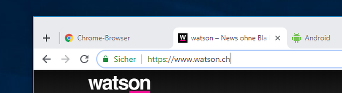 Plötzlich alles rund: Chrome im neuen Material Design.