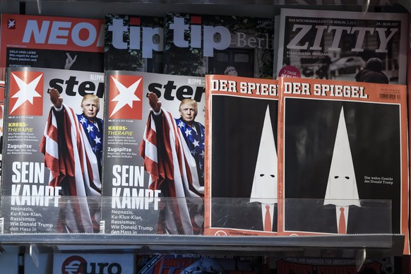 Trump als neuer Hitler auf dem Titelblatt des «Stern».