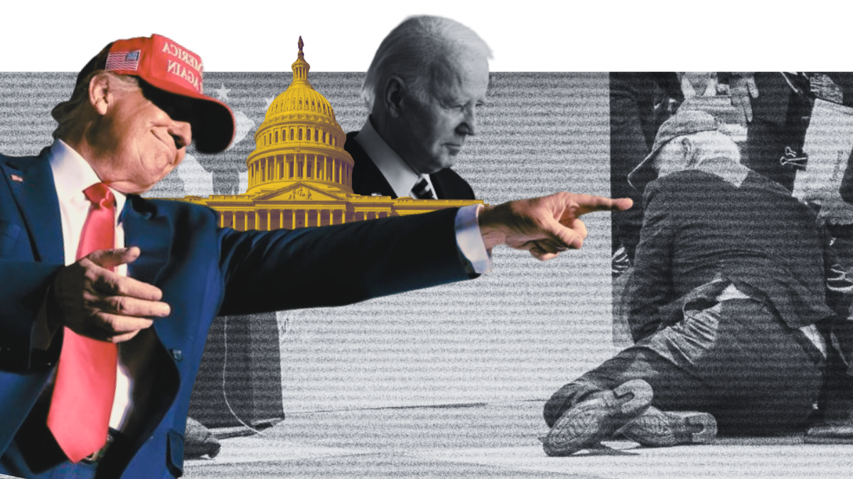 Trump n'a jamais été le dernier à se moquer des déboires de Biden. Pourtant, jeudi, le républicain n'a pas rigolé. L'une des preuves que la chute du président est politique.