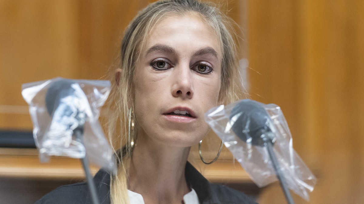 Meret Schneider, GP-ZH, spricht zur Grossen Kammer, an der Herbstsession der Eidgenoessischen Raete, am Dienstag, 8. September 2020 im Nationalrat in Bern. (KEYSTONE/Alessandro della Valle)