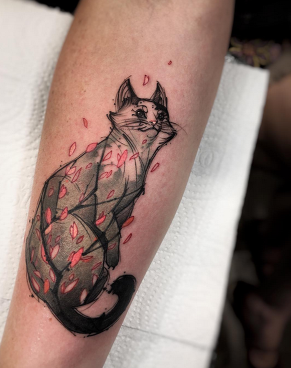 Katzentattoo