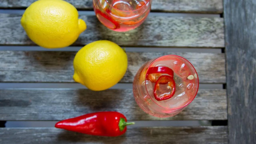 zitronen chili spritzer drink cocktail trinken alkohol wein sommer apero https://aprilgolightly.com/zesty-wine-spritzer-recipe/