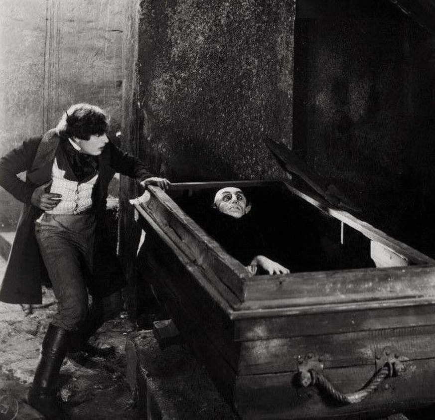 Nosferatu 1922 Horrofilm Dracula Vampir https://de.wikipedia.org/wiki/Max_Schreck