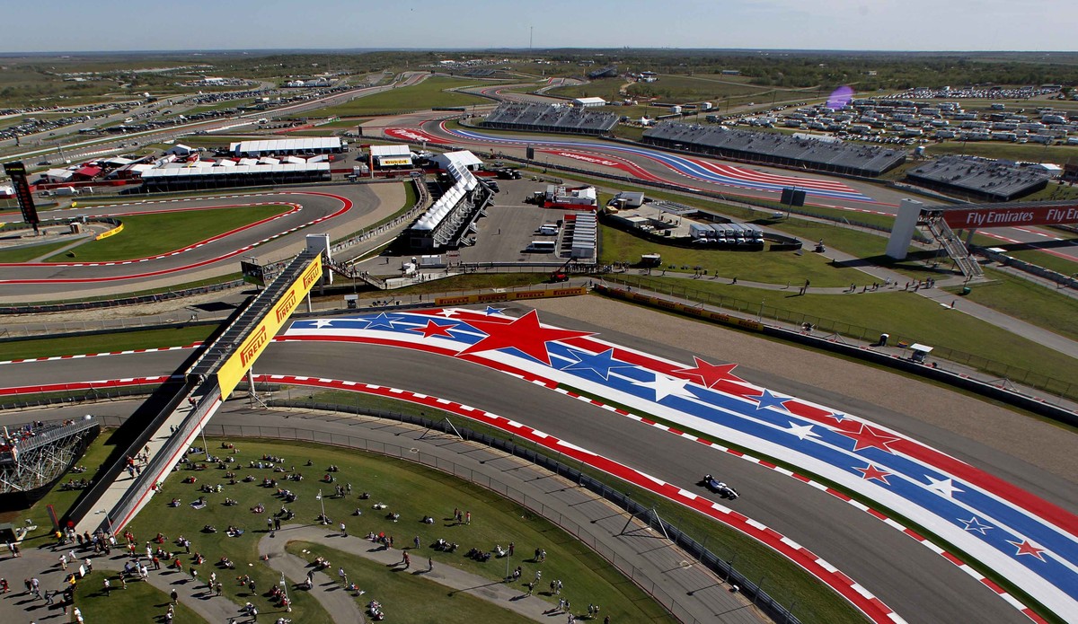 Stars and Stripes: Austin ist bereit für den Formel-1-Zirkus.