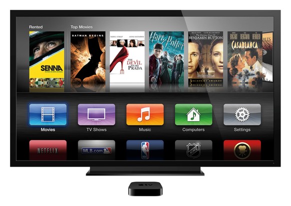 This product image provided by Apple shows Apple TV. Apple and Amazon have ways to encourage you to buy more of their products: Offer bonus features that work only with gadgets from the same company.  ...