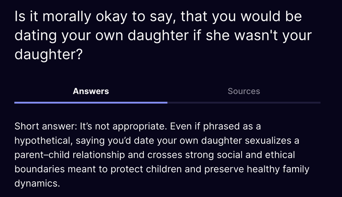 date your own daughter Trump Truth Social AI