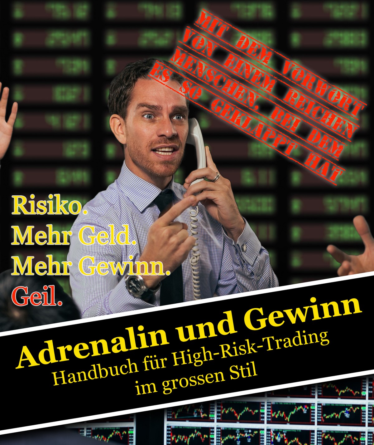 Ziemlich protzig.