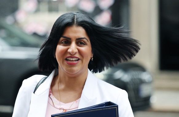 epa11467924 British Lord Chancellor and Secretary of State for Justice Shabana Mahmood departs Downing Street following a cabinet meeting in London, Britain, 09 July 2024. EPA/ANDY RAIN