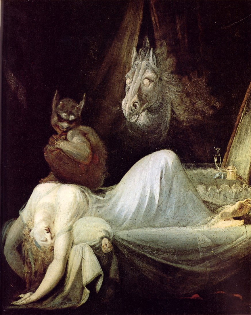 Nachtmahr, Johann Heinrich Füssli (1802) Nightmare Nightmare