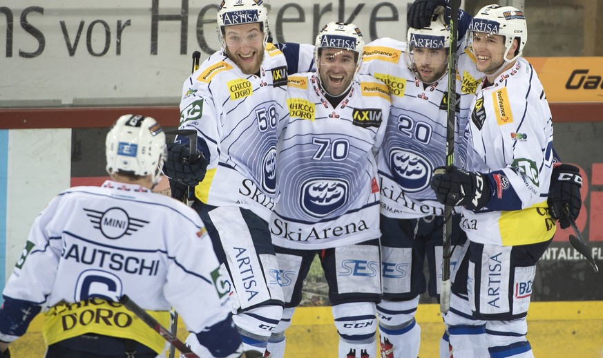 Ambri jubelt, auch nächste Saison ist man erstklassig.