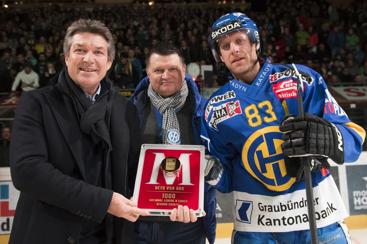 Noch vor 12 Tagen feierte Reto von Arx seinen 1000. Einsatz für den HCD – jetzt ist er als Spieler nicht mehr gefragt.