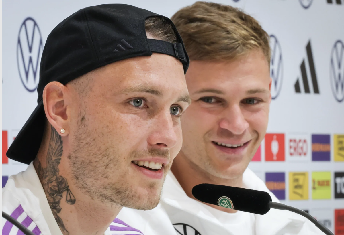 David Raum und Joshua Kimmich verstehen sich gut.
