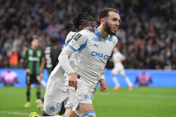 Olympique de Marseille v RC Lens - Ligue 1 McDonald s 2025/2026 09 Amine GOUIRI om during the Ligue 1 McDonald s match between Marseille and Lens at Stade Velodrome on January 24, 2026 in Marseille, F ...