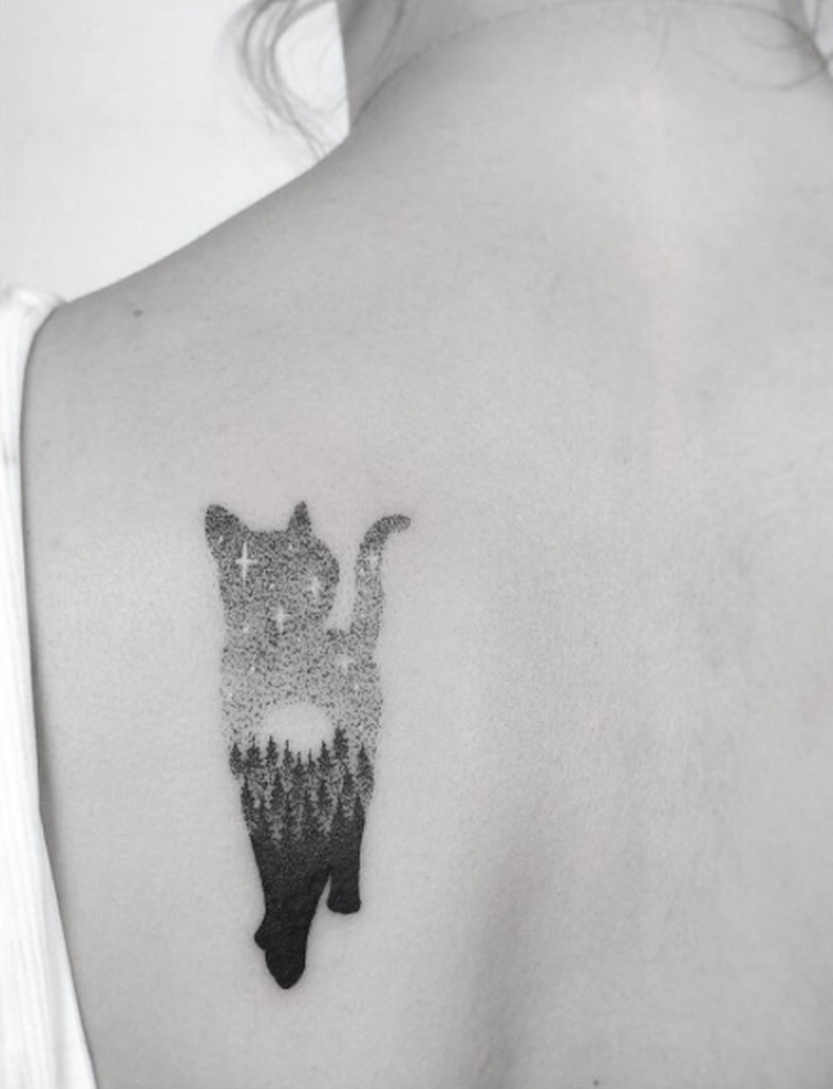 Katzen-Tattoo